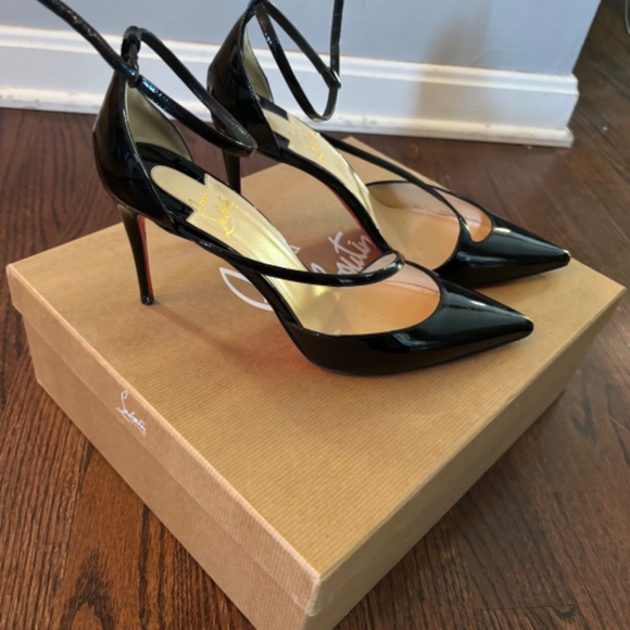 Authentic Christian Louboutin fliketta heels - Picture 2 of 5